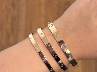 Pulseras esclava de oro 18k Cartier 9gr