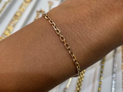 Pulsera de oro 18k forcet 20cm 3gr