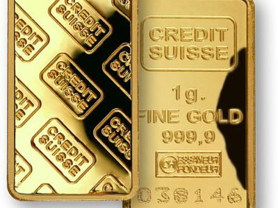 Lingote de oro 24k certificado 1, 5, 10gr