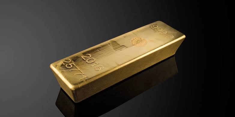 Lingote de oro 24k certificado