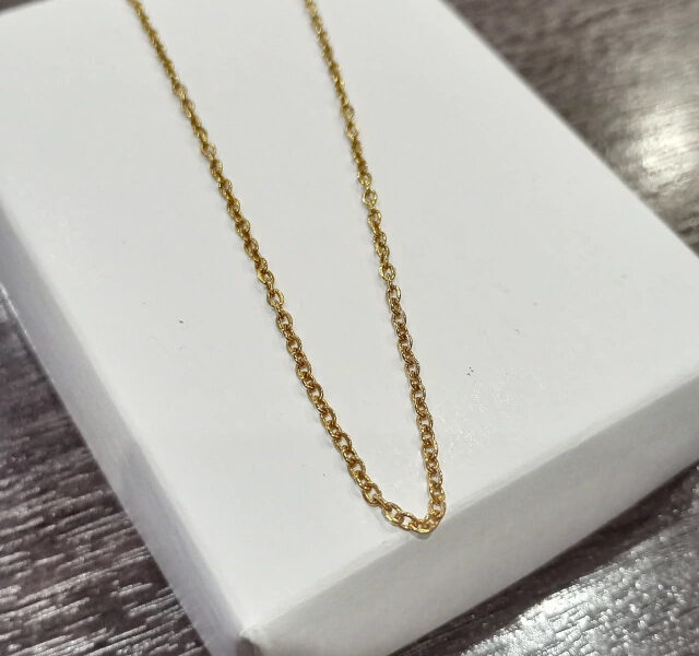 Cadena de oro 18k forcet 60cm 5gr